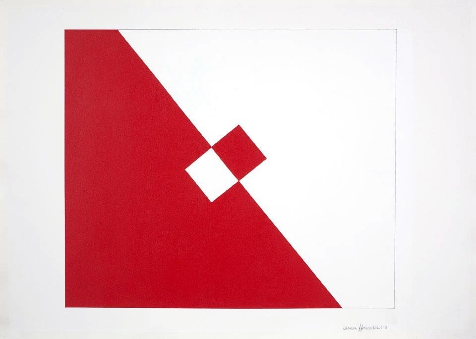 Carmen Herrera, <i>Untitled</i>, Acrylic and pencil on paper, 2012