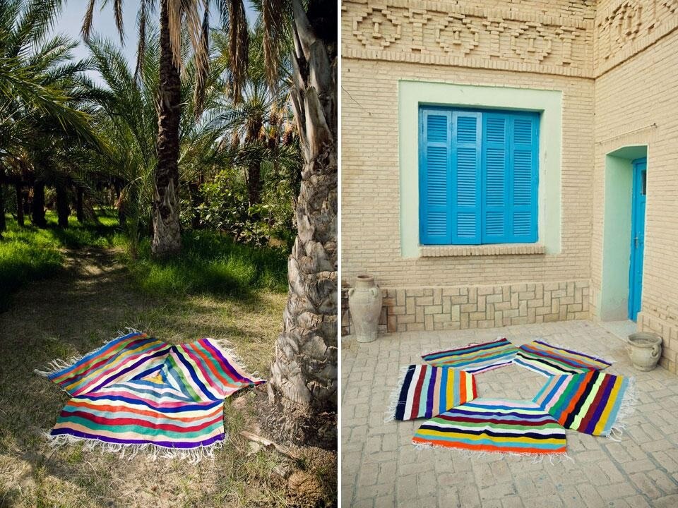 Matali Crasset: collezione Palm lab, kilim 3 e 5 posti