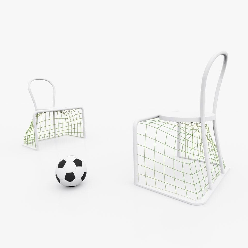 Eamanueel Magini, Lazy Football, 2010, Garagedesign