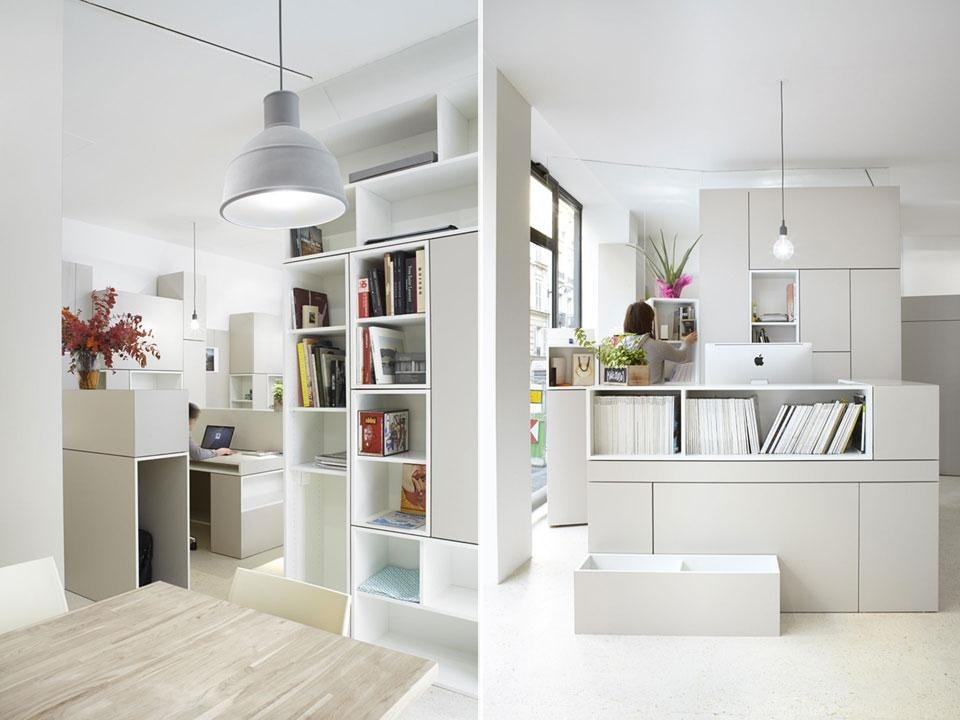 h2o Architectes, ristrutturazione uffici Hypernuit, Parigi, Francia 2013
