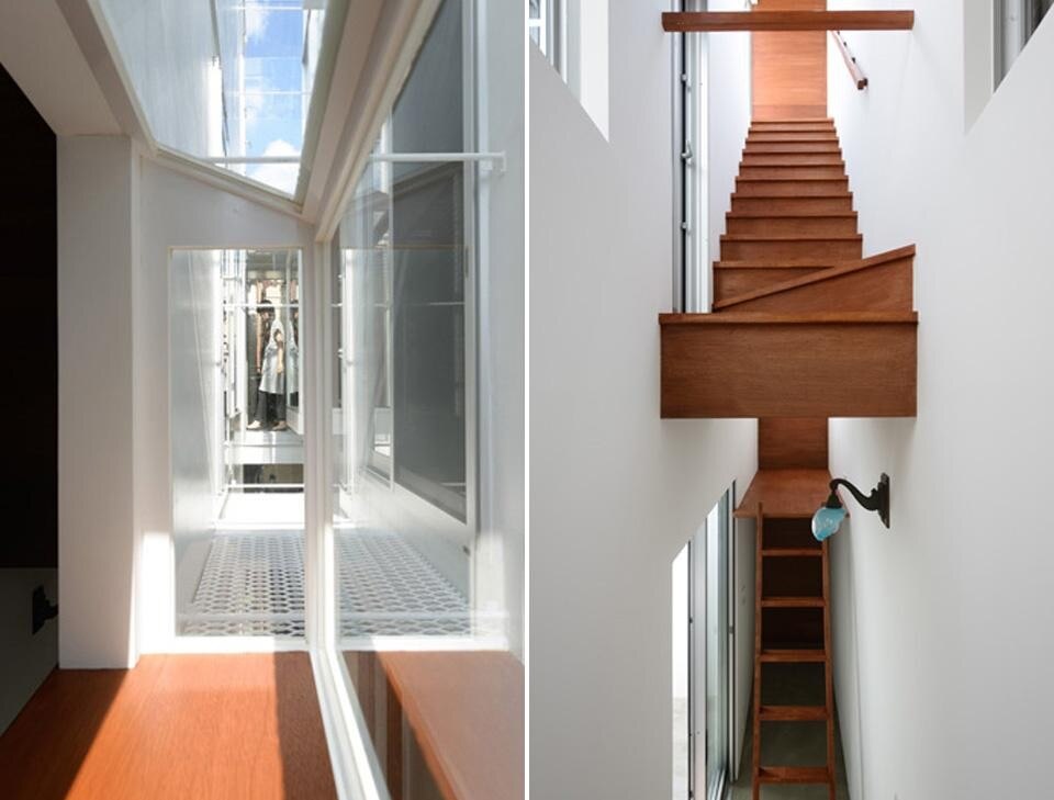 ON design partners, casa unifamiliare, Nezu, Bunkyo-ku, Tokyo 2012
