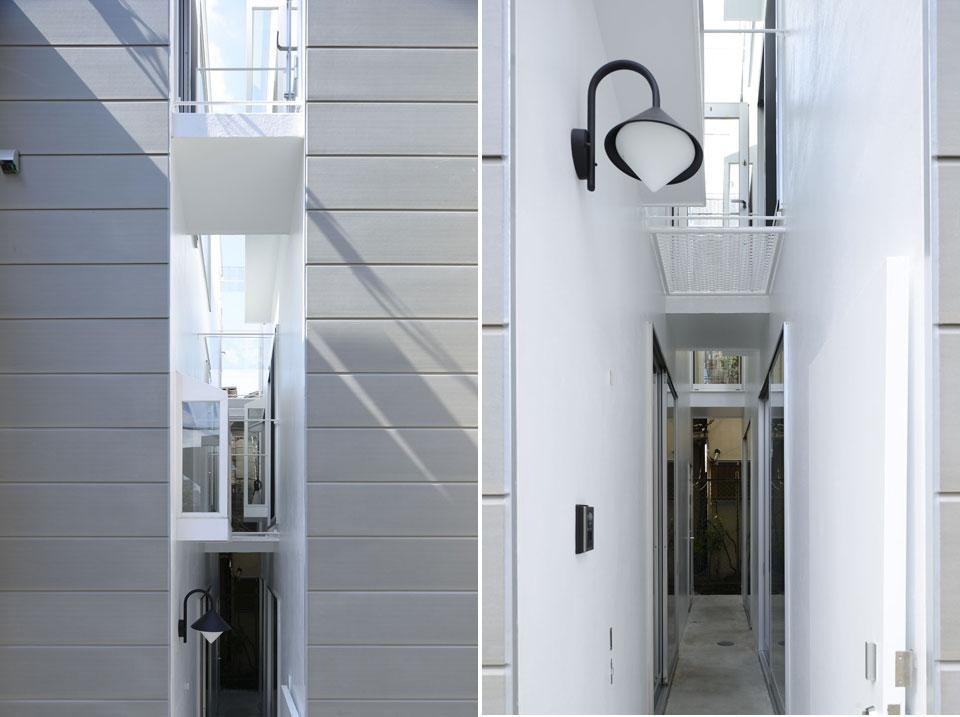 ON design partners, casa unifamiliare, Nezu, Bunkyo-ku, Tokyo 2012