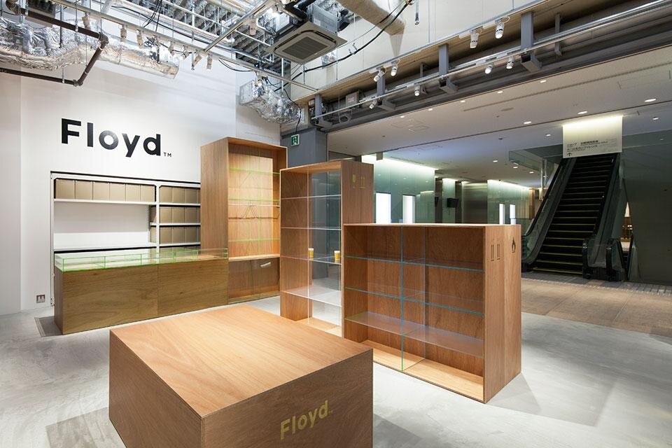 Jo Nagasaka /Schemata Architects, Floyd Shop, Tokyo, 2013