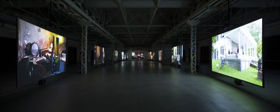 Ragnar Kjartansson, <i>The Visitors</i>, HangarBicocca. Photo Agostino Osio