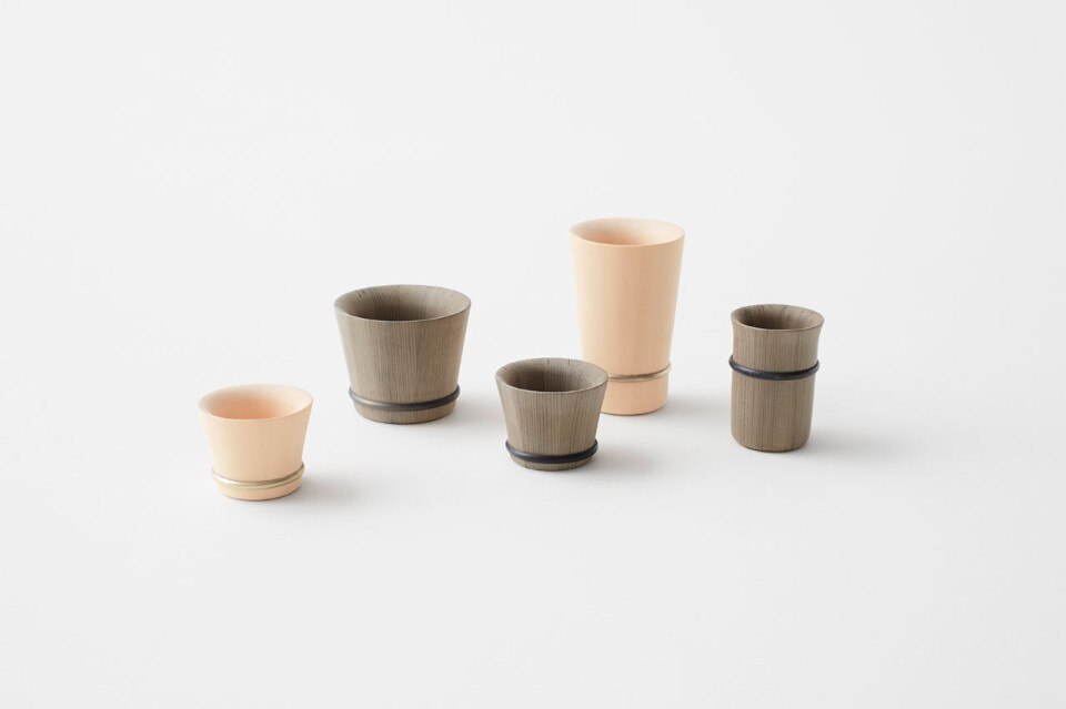 Nendo: Oke cup and Oke carafe