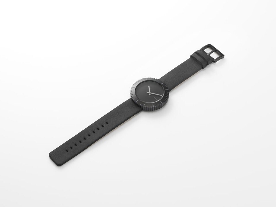 Fig.1 Nendo, orologio Slice per Nava Design, 2013