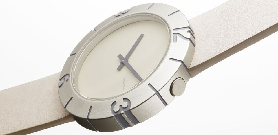 Nendo, orologio Slice per Nava Design
