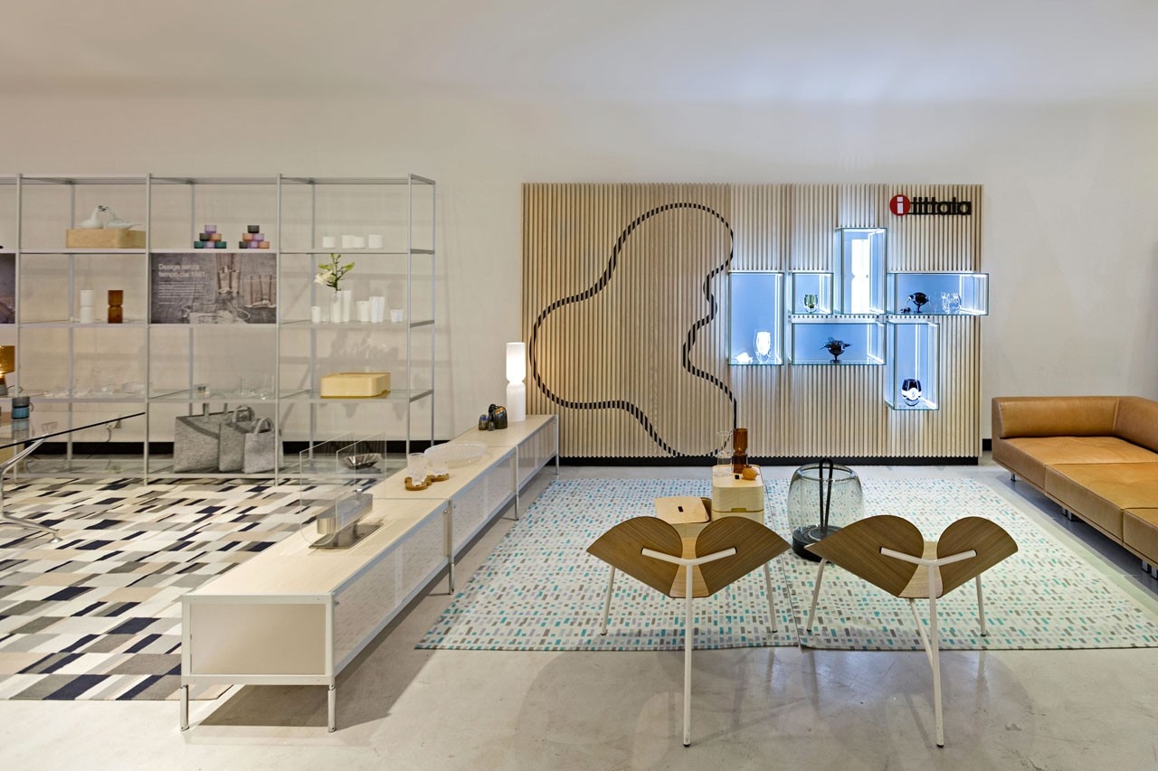 Showroom iittala in corso Monforte 19 a Milano