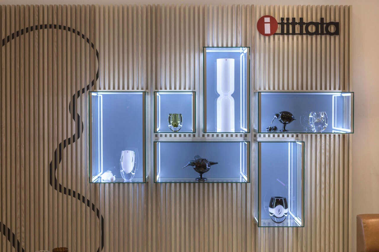 Showroom iittala in corso Monforte 19 a Milano