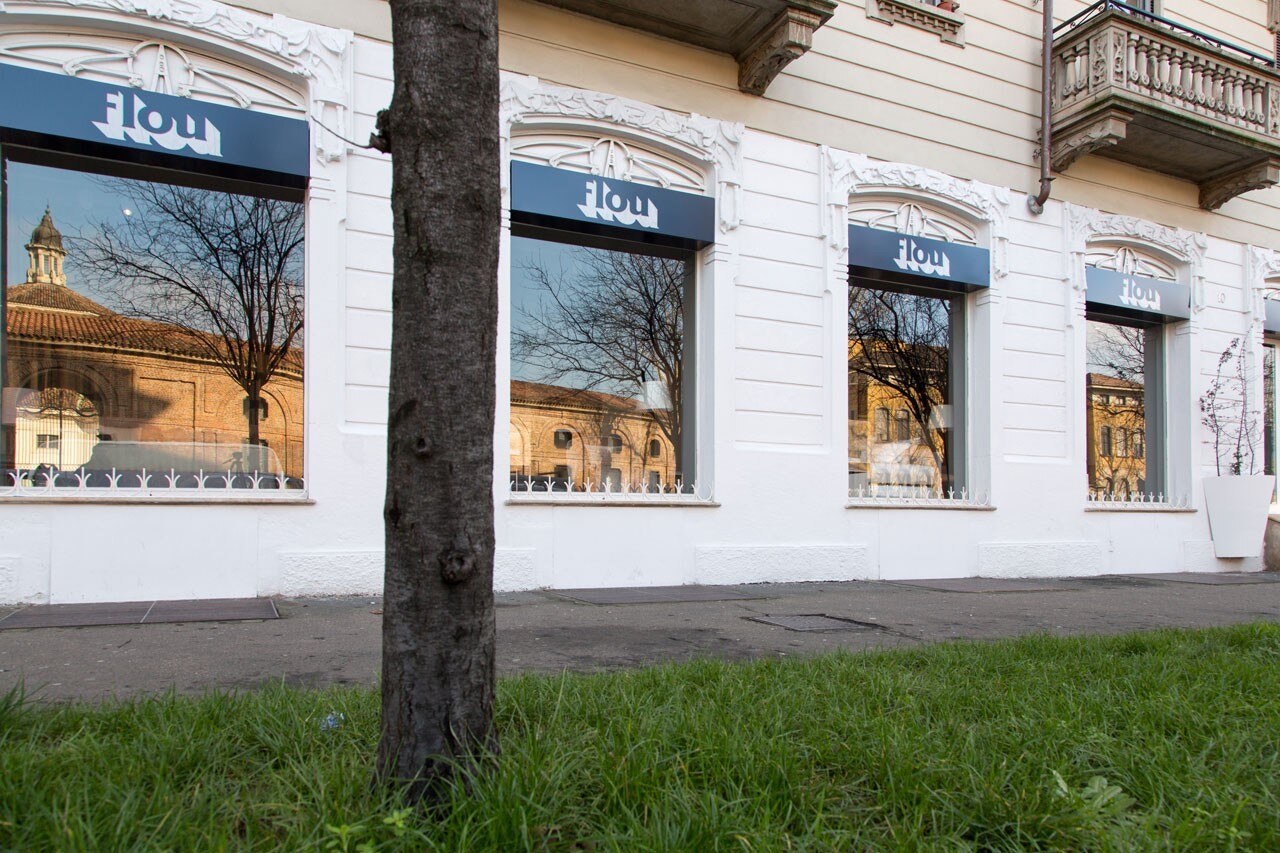 Emanuela Garbin-Mario Dell’Orto, Showroom Flou, Milano