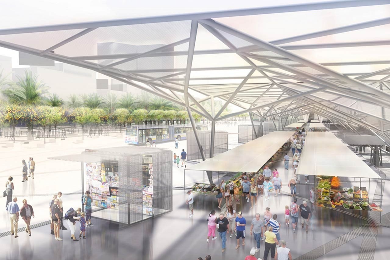 Dominique Perrault, Metropolitana di Napoli