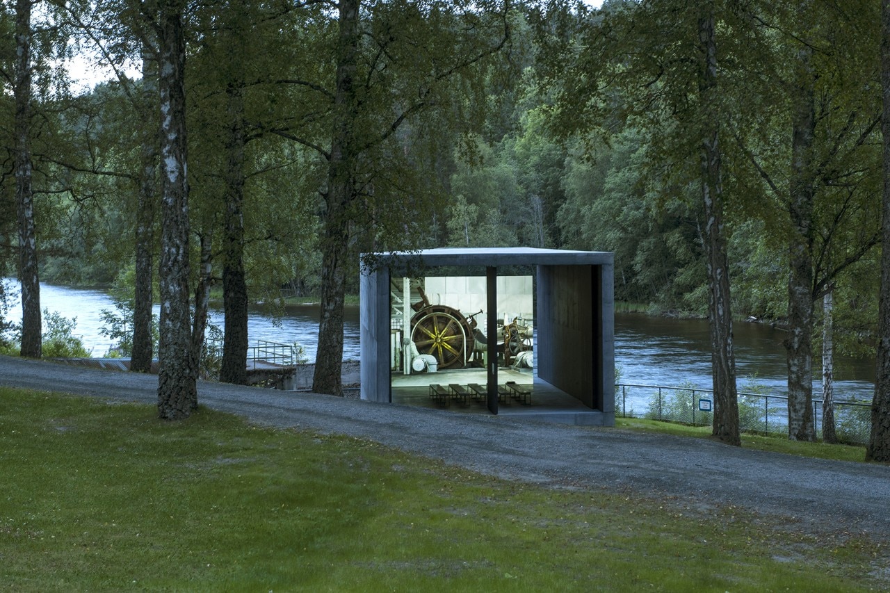 A2 Architects, Pulp Press at Kristefos Museum, Kistefos, Norway