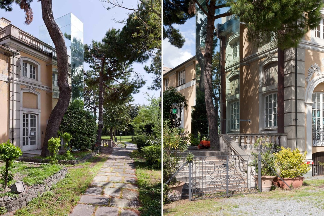 Sp10, elevator, villa Durazzo Bombrini, Cornigliano, Genova