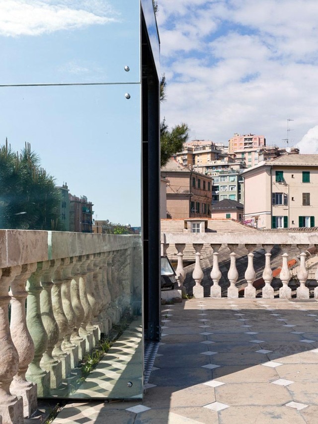 Sp10, elevator, villa Durazzo Bombrini, Cornigliano, Genova