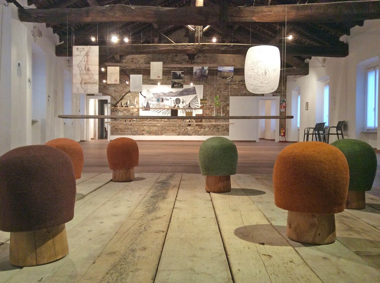 "La signora Eugenia e il passero solitario", allestimento Bertinotti e Consalez, Museo Tornielli