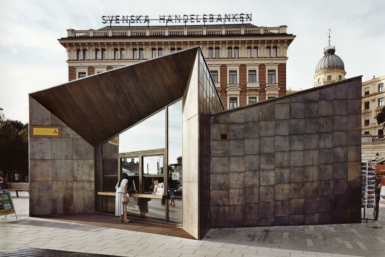Marge Arkitekter, Strömkajen Ferry Terminals for Waxholmsbolaget and Strömma Kanalbolaget, Stockholm