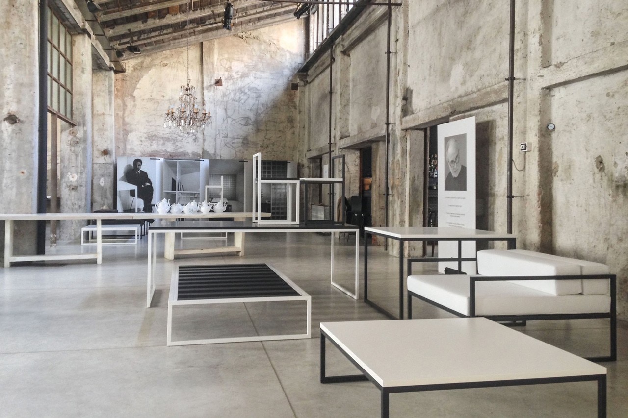 50 anni di Collezione ’64, allestimento alla Segheria, Milano