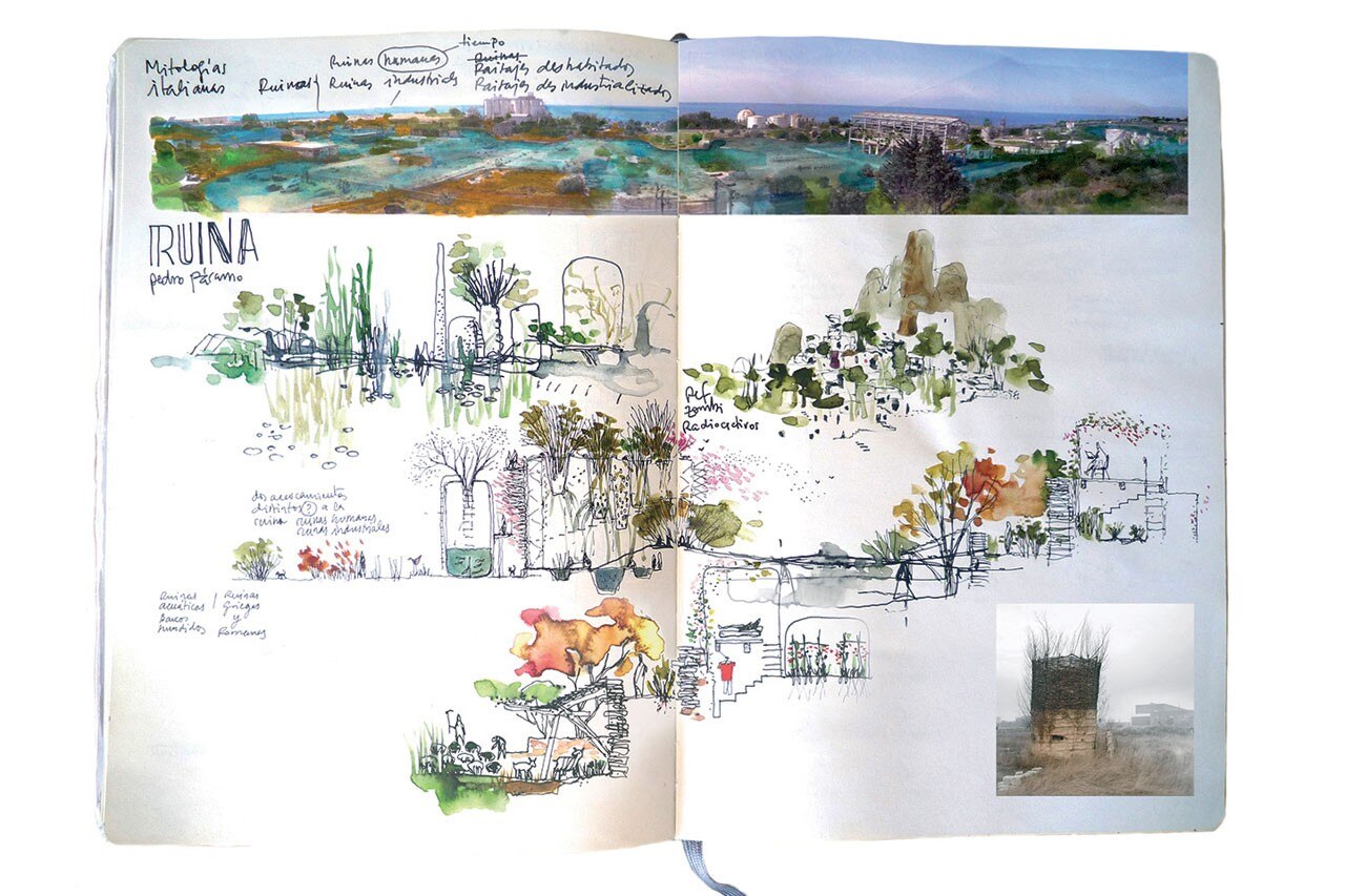 Gold Holcim Award 2014: Francisco Leiva e Marco Scarpinato, ﻿﻿Europe – Anthropic Park: Freshwater ecological reserve and remediation, Saline Joniche, Italia