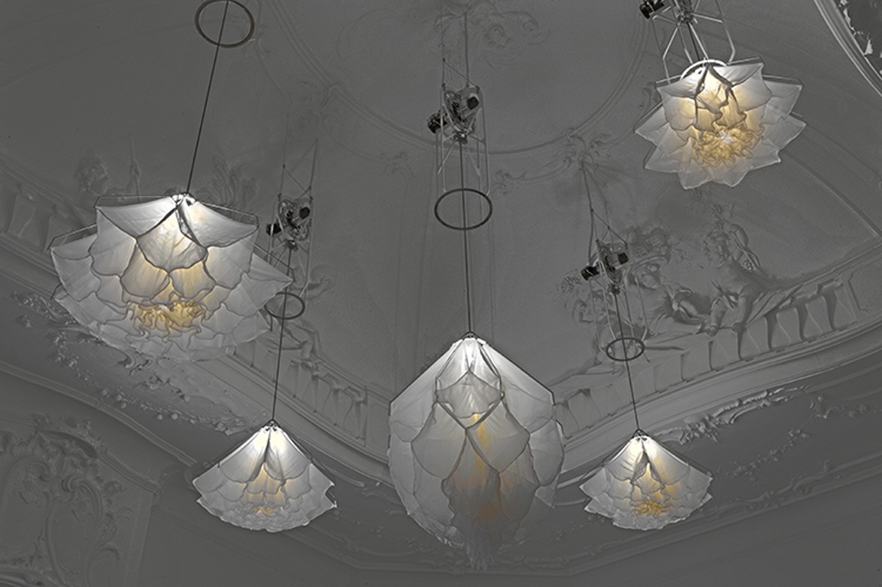 Studio Drift, Shylight. View of the installation at the Rijkmuseu, Amsterdam 