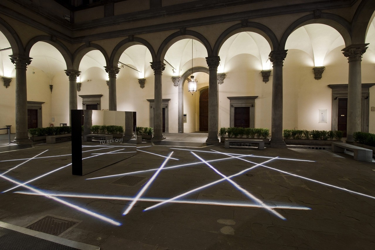 Bianco Valente, Tu sei qui, Cortile di Palazzo Strozzi, 2014