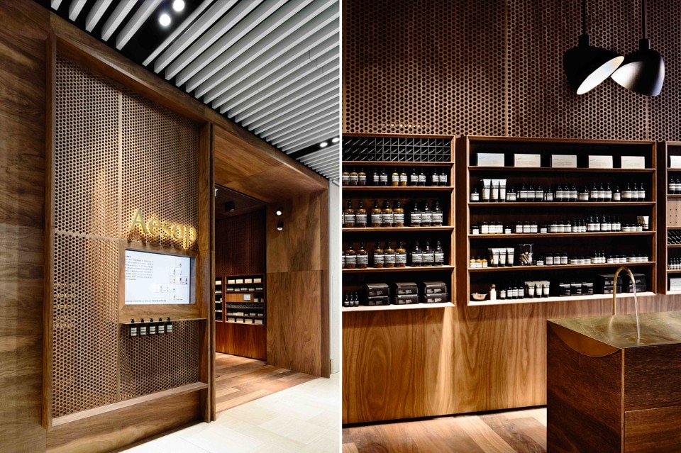 Kerstin Thompson Architects and .PSLAB, Aesop Emporium store, Melbourne
