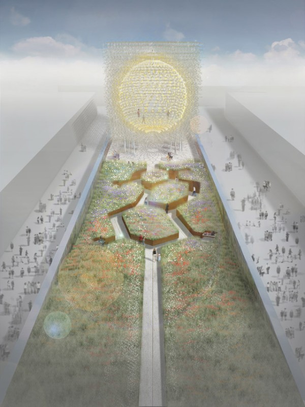 Wolfgang Buttress, UK Pavilion, Grown in Britain: Shared Globally, Expo Milano 2015