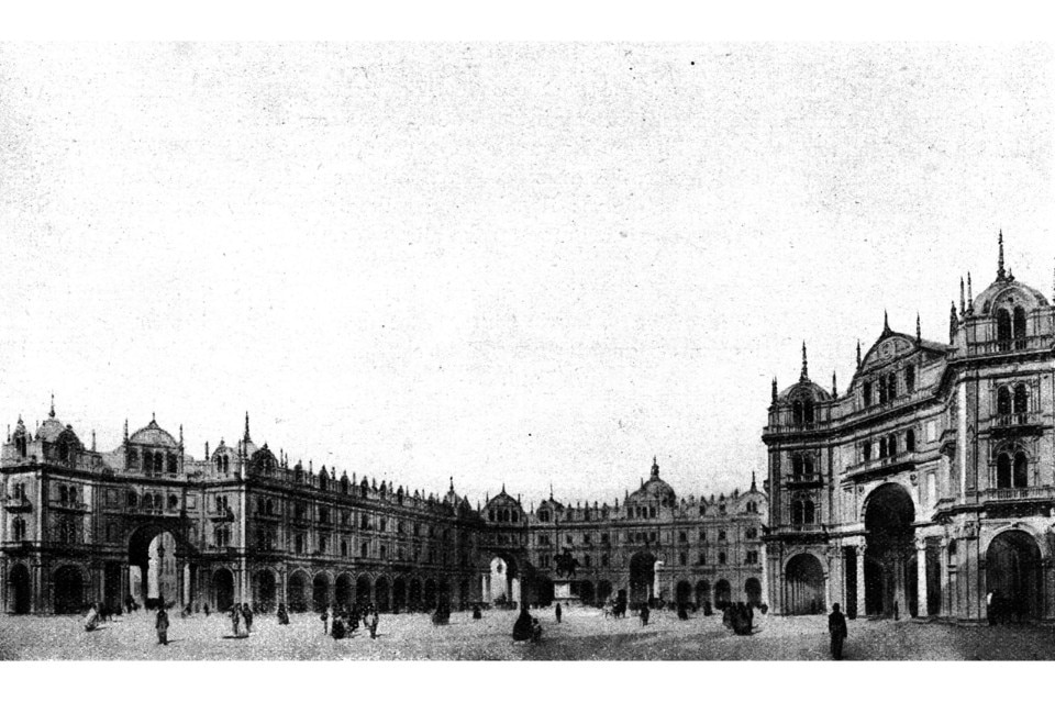 Giuseppe Pestagalli, <i>Progetto per piazza del Duomo</i>, 1862