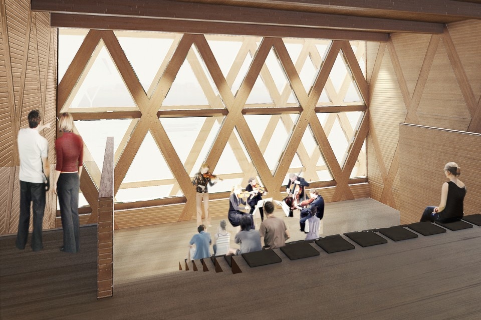 Cristián Undurraga, Padiglione Cile, Expo 2015, auditorium