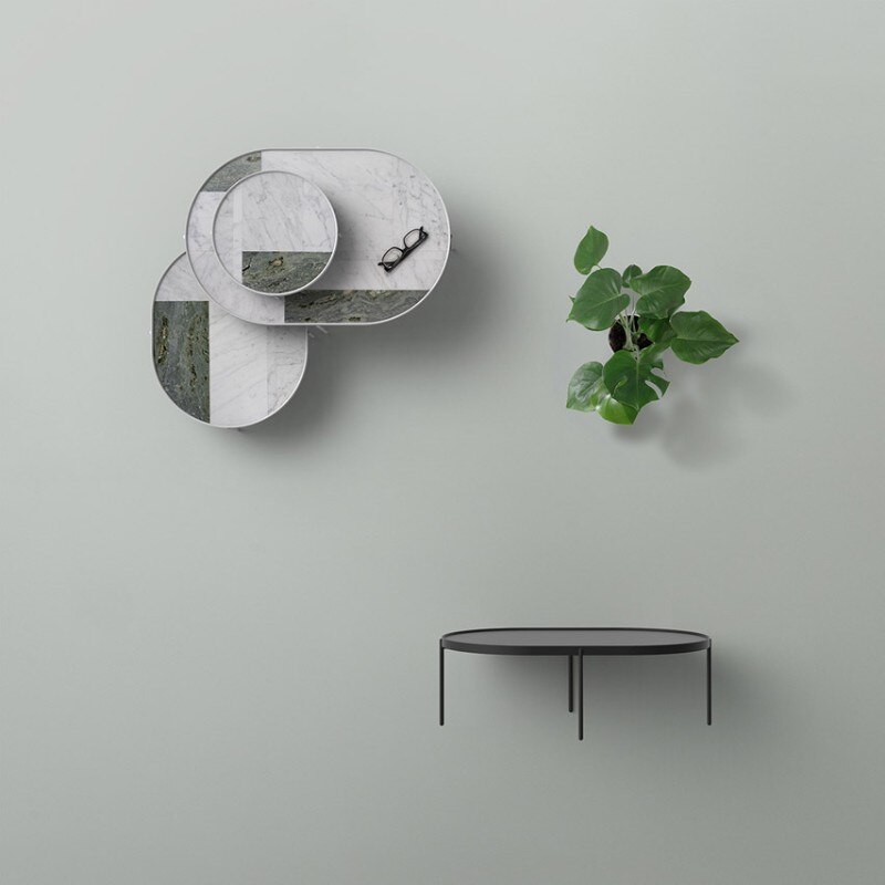 Note Design Studio and Norm Architects, Patch marble tables, Menu