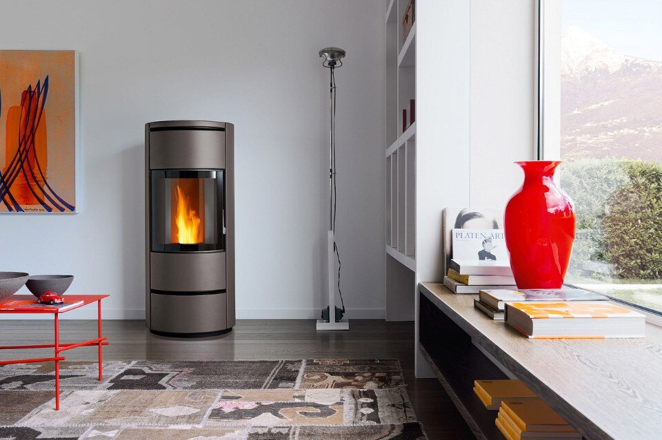 Stufa a pellet P943M, Piazzetta