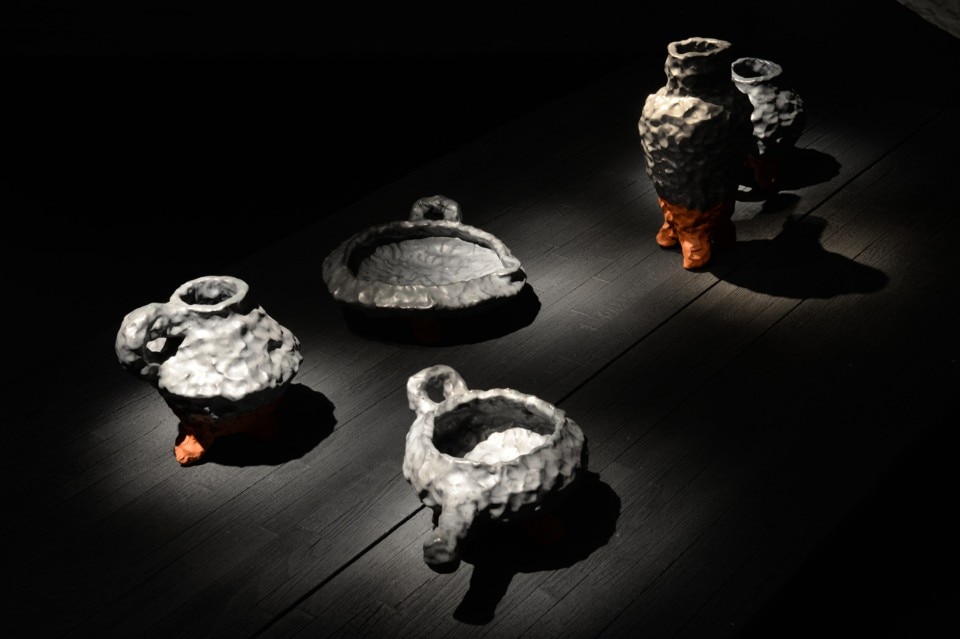 Futur Archaïque, Grand-Hornu, 2015, veduta della mostra