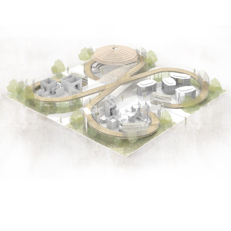 Il progetto di Michele De Lucchi, La Passeggiata