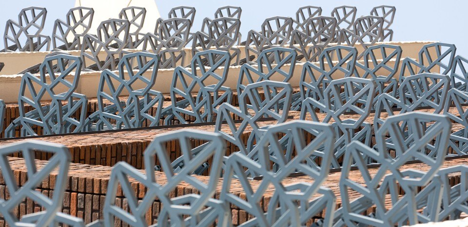 Ineke Hans, Hof van Sevenhuijsen balconies, Haarlem, Amsterdam