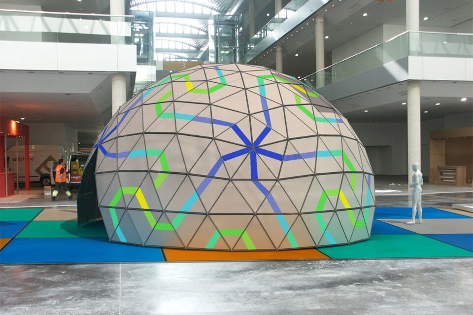 Trans/Hitos 2015, “Synergies”. View of the exhibition