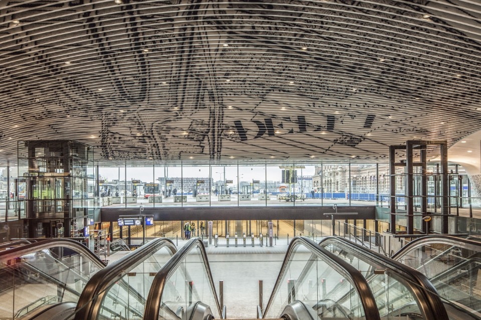 Mecanoo, Train Station in Delft. Photo Harry Cock