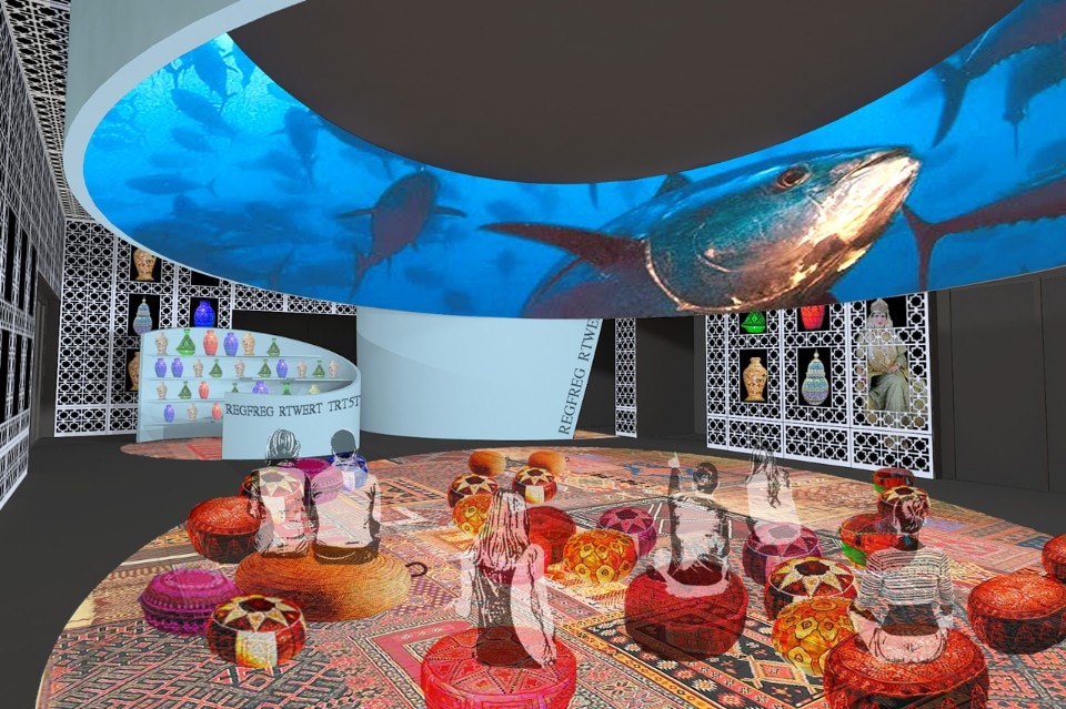 Studio De Ferrari Architetti e Buonomo Veglia, Padiglione Algerino, Cluster Bio Mediterrane, Expo Milano 2015