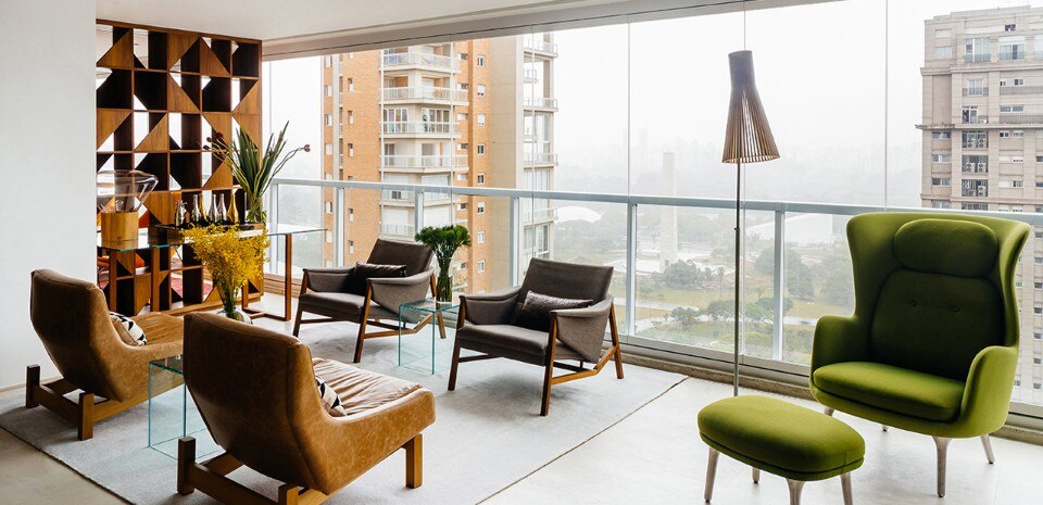 FCstudio, Ibirapurea apartment, Ibirapuera, São Paulo 