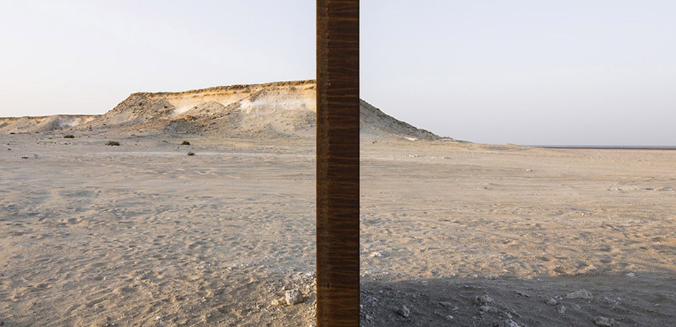 Richard Serra, <i>East–West/ West–East</i>, Zekreet desert, Qatar