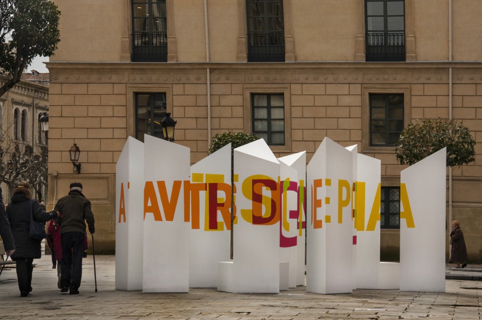 Boa Mistura, Mírate a través de este poema de agua, Logroño, Spain