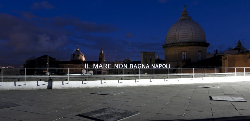 Bianco-Valente, <i>Il mare non bagna Napoli</i>, terrazzo del MADRE, Napoli