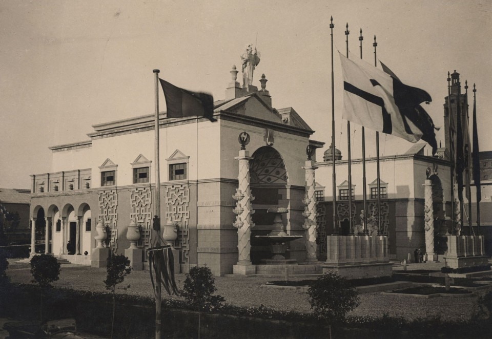 Piero Portaluppi, Padiglione Italiano all'Esposizione Internazionale di Barcellona, Barcellona (Spagna), 1928-1929 (demolito)