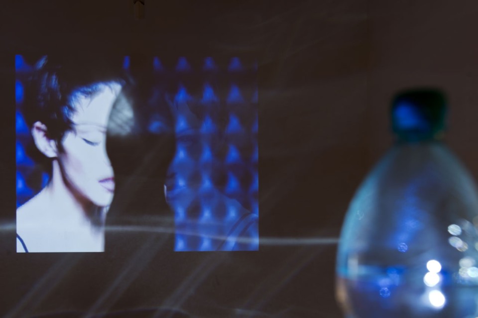 "Collezionare il futuro. 40 anni della collezione di Sergio Bertola", vista dell'allestimento al Museo di Arte Contemporanea di Villa Croce, Genova