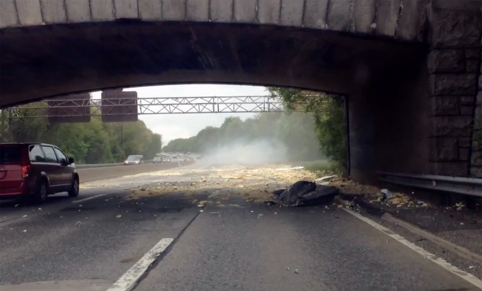 Still from Misleading Innocence (tracing what a bridge can do). © Canadian Centre for Architecture, Montréal, 2014. All rights reserved