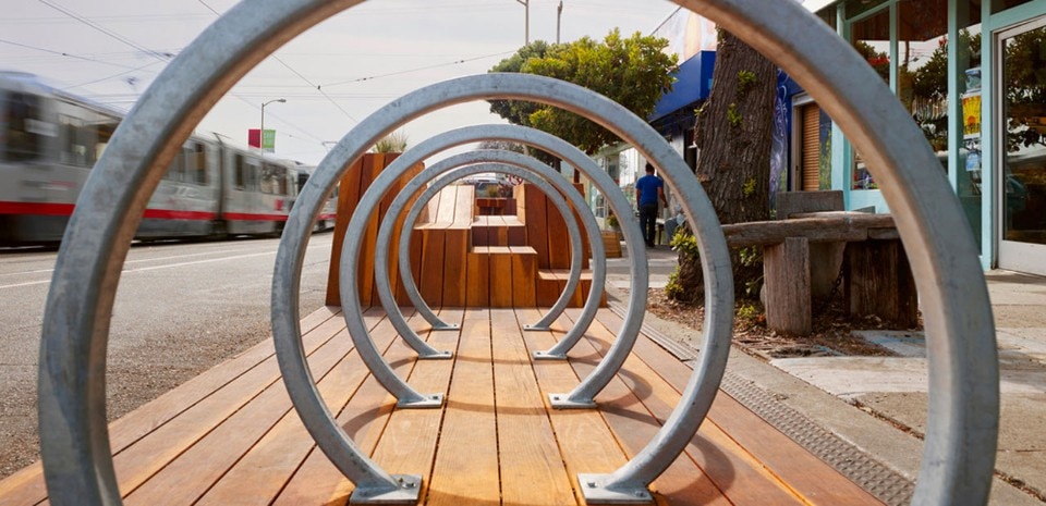 Interstice Architects, Sunset Parklet, San Francisco