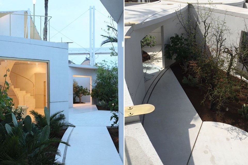 Anne Holtrop con Anouk Vogel, Padiglione del Bahrain, “Archeologie del Verde”, Expo Milano 2015. Photo Anne Holtrop