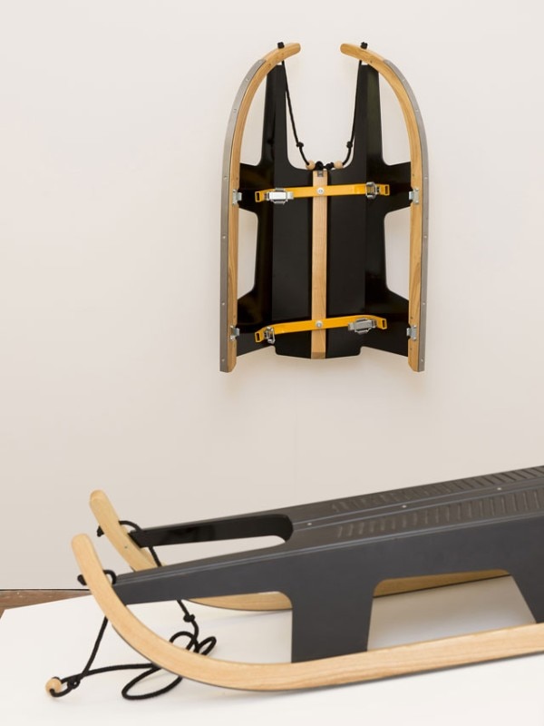 Max Frommeld and Arno Mathies, Folding Sled. Photo Lothaire Hucki © Villa Noailles, 2015