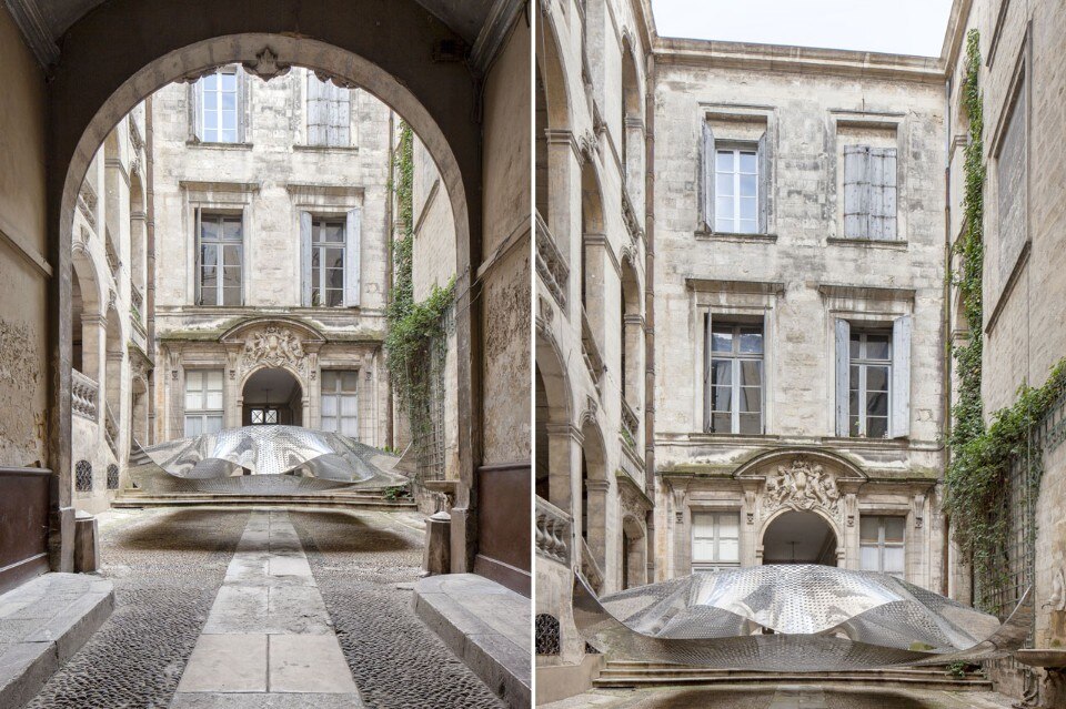 FAKT #034, view of the installation for for FAV, Festival des Architectures Vives, Montpellier