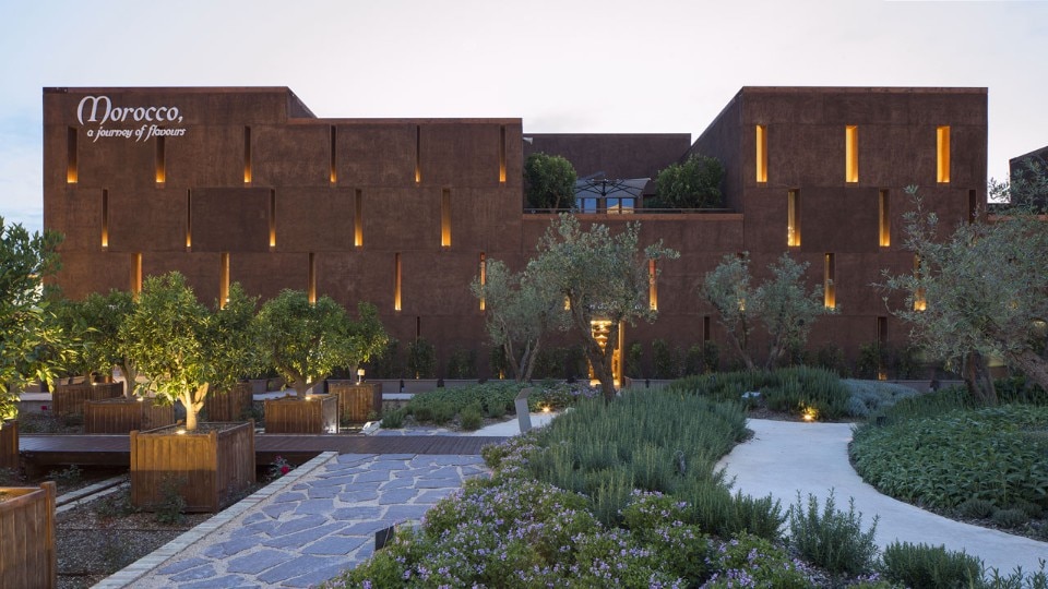 Oualalou+Choi, Morocco Pavilion, “Morocco, A Journey of Flavors”, Expo Milano 2015