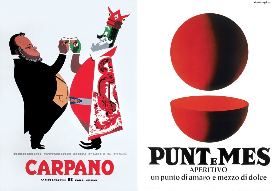 La grafica per l'aperitivo