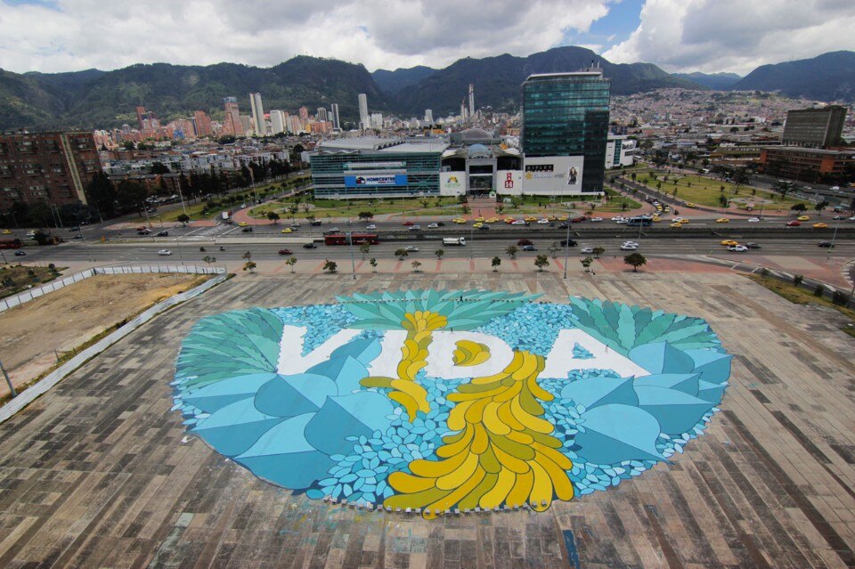 Boa Mistura, Plaza de la Hojia, Bogotá, Colombia